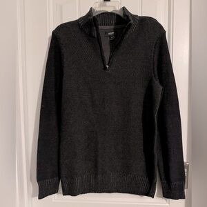 Great Urban Pipeline men's size small black gray 1/4 sweater NWOT